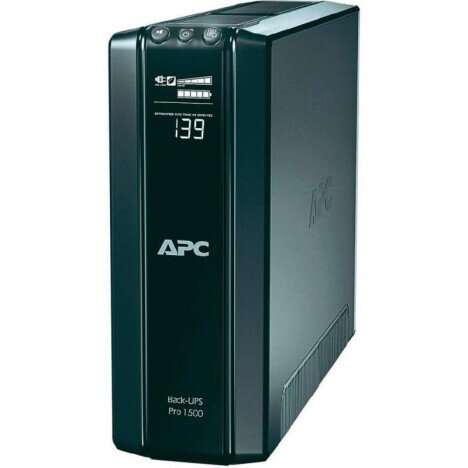 UPS APC Back-UPS RS line-interactive  aprox.sinusoida 1500VA  865W 10conectori C13, baterie APCRBC12